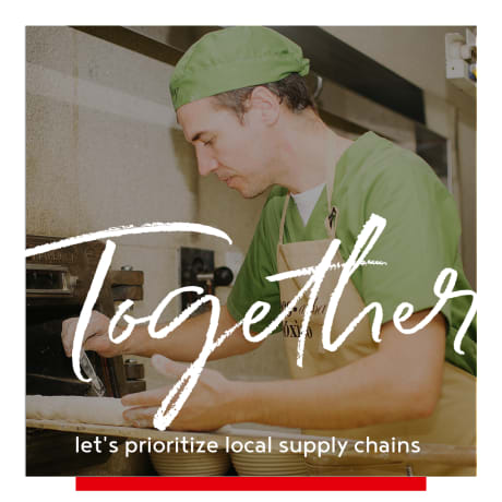 Together, let's prioritize local supply chain